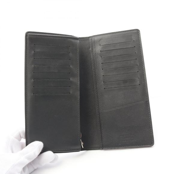 Louis Vuitton Portefeuille Taurillon Wallet Long Green Anthracite Brazza - Picture 3 of 7